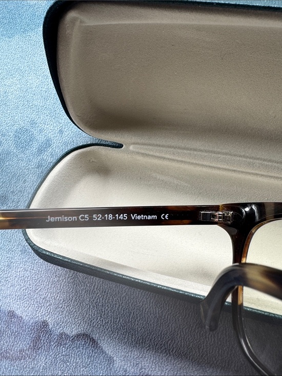 Jemison (Whiskey Tortoise) Blue Light Glasses main image 7